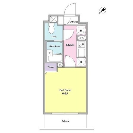 NTPRレジデンス大井町の物件間取画像